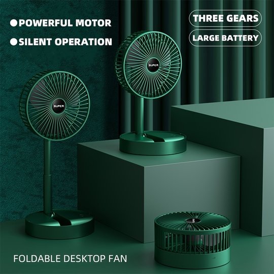 ️Mini Telescopic folding fan – dederoom