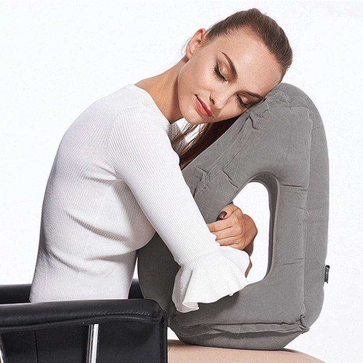 leosporr inflatable travel pillow review